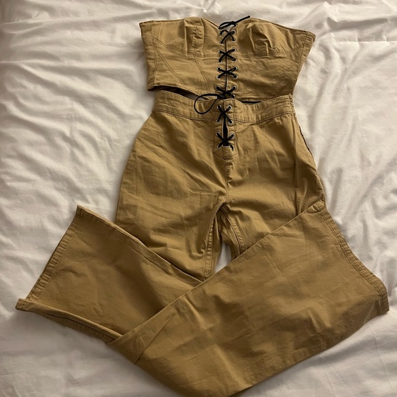 ASOS Lace Up Flare Set - Picture 6 of 8